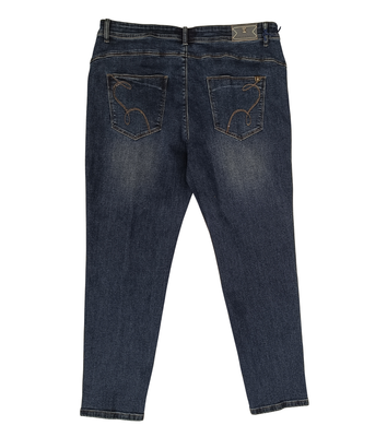 JEANS CAPRI CONFORMATO DONNA EC6908 Tellini S.R.L. Großhandelskleidung